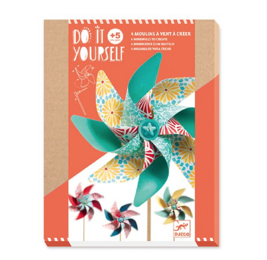 DIY / Windmills / Sweet by Djeco