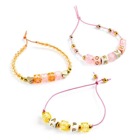 Alphabet beads / Gold by Djeco