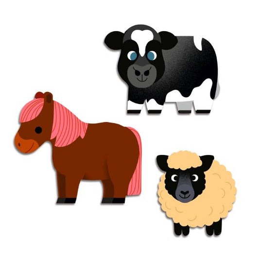 Stickers Farm animals By Djeco