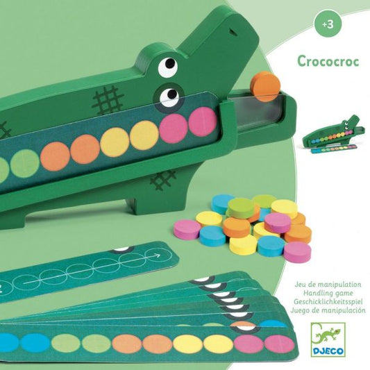 Crococroc Educational Wooden Game by Djeco