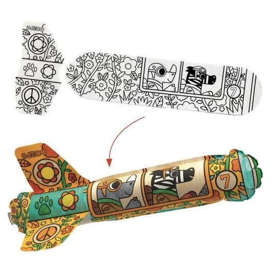 DIY / To the sky (3 planes to color) by Djeco