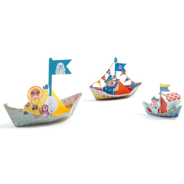 Origami  Floating boats by Djeco