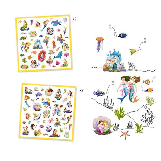 Stickers / Mermaids by Djeco