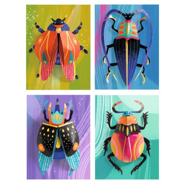 Paper creations / Paper bugs by Djeco