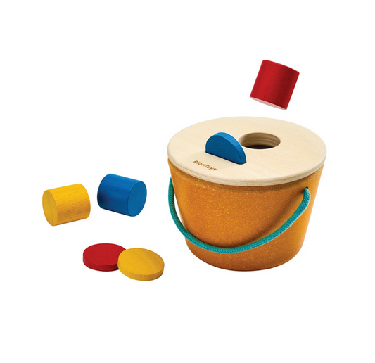 Drop & Fit Bucket by Plan Toys