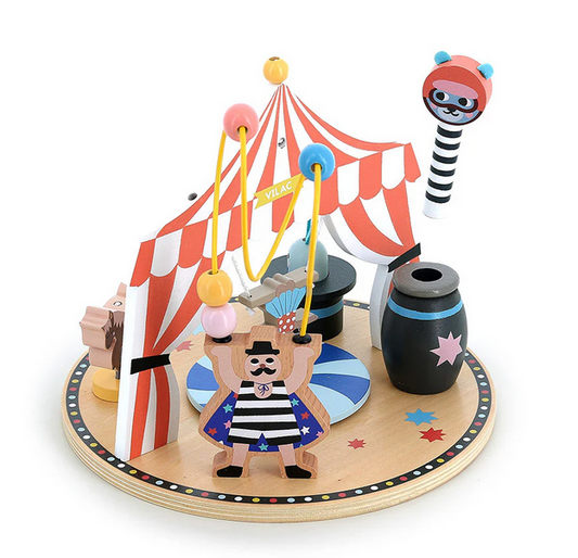 Early Learning Toy Circus by Michelle Carlslund by Vilac