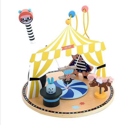 Early Learning Toy Circus by Michelle Carlslund by Vilac
