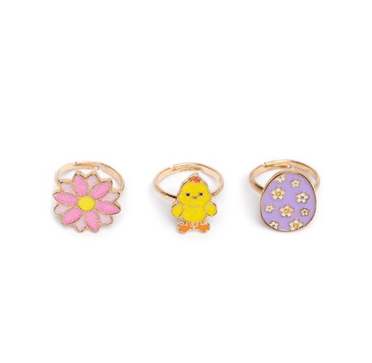 Easter Egg Rings Set by Great Pretenders