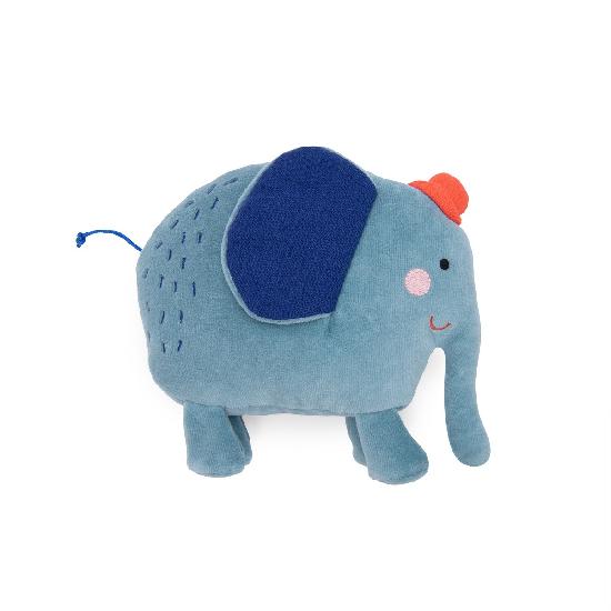 Les Toupitis - Elephant Rattle  By Moulin Roty