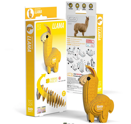 Eugy 3D Puzzle Llama