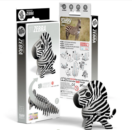 Eugy 3D Puzzle Zebra