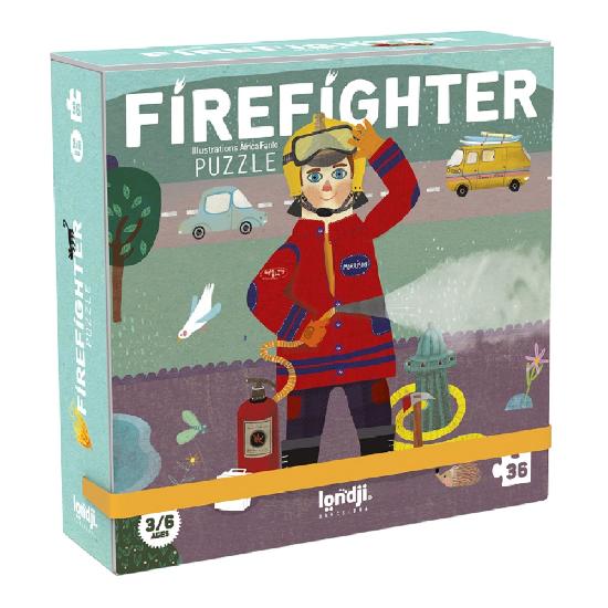 Pocket Puzzle - Firefighter  By Londji