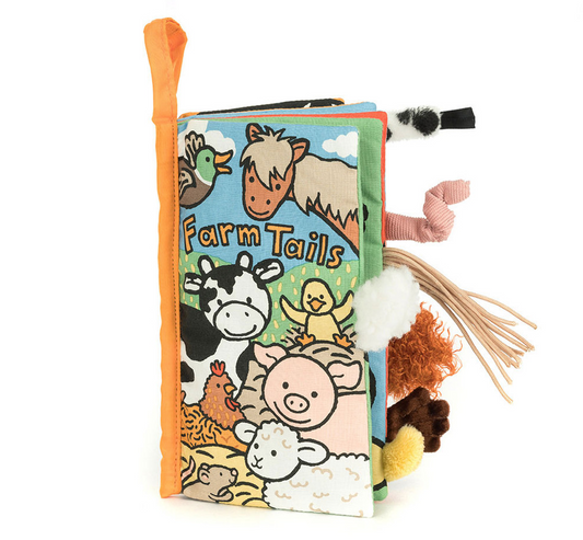 Farm Tails Book by Jellycat