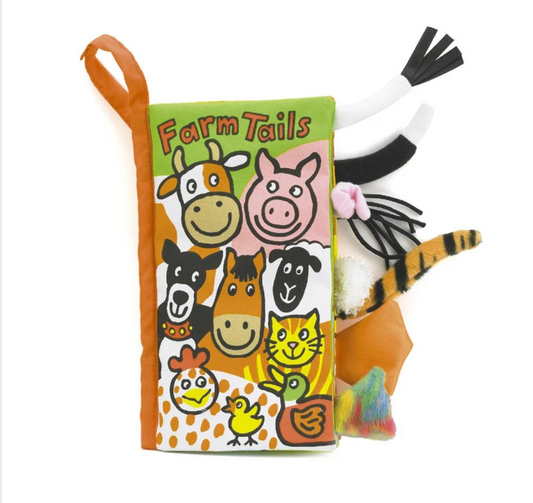 Farm Tails Book by Jellycat