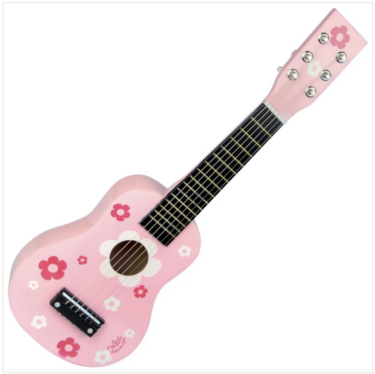 Flowers Wooden Guitar by Vilac
