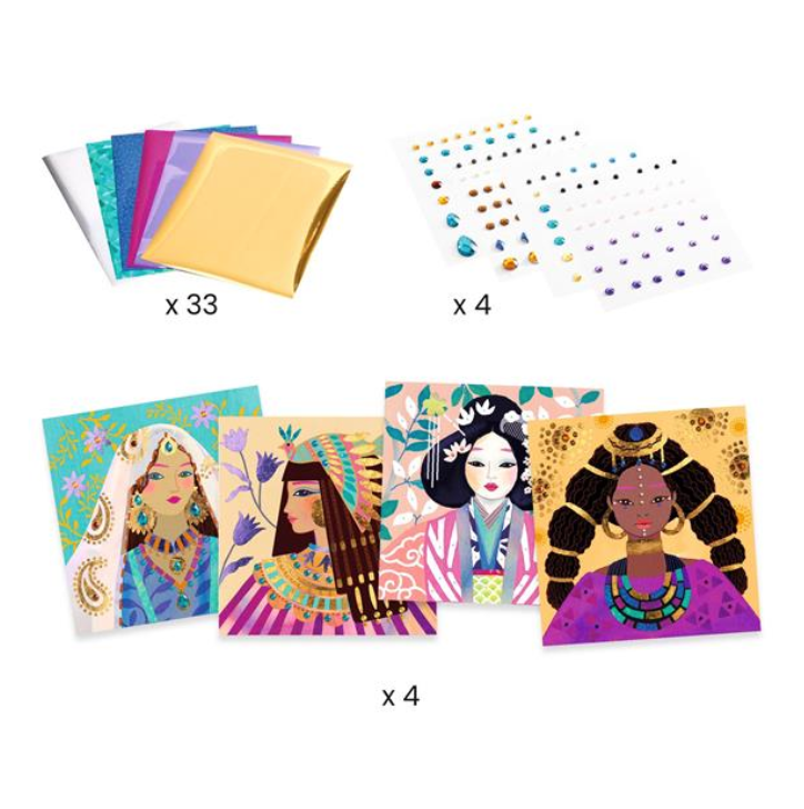 Foil pictures / Precious jewels by Djeco