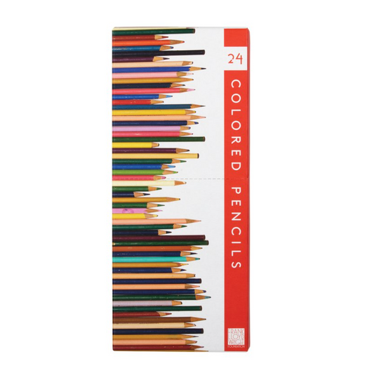 Frank Lloyd Wright Colored Pencils with Sharpener