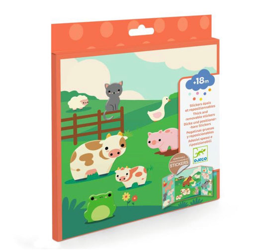 Stickers / Farm animals By Djeco