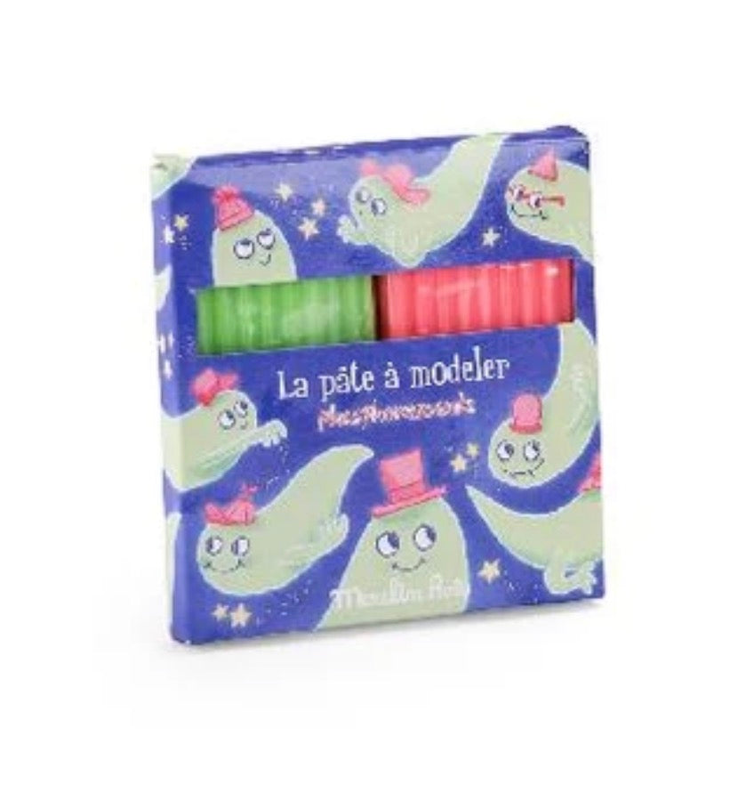 PETITES MERVEILLES - GLOW-IN-THE-DARK MODELLING CLAY by Moulin Roty