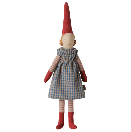 Pixy, Size 1 - Girl - Blue dress By Maileg
