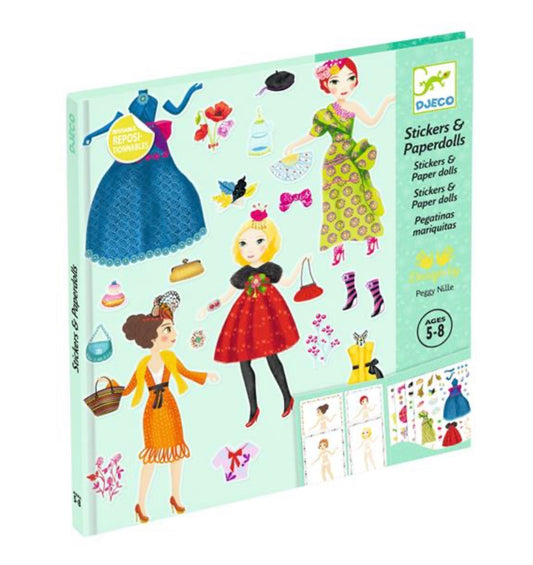 Paper dolls / Massive fashion by Djeco