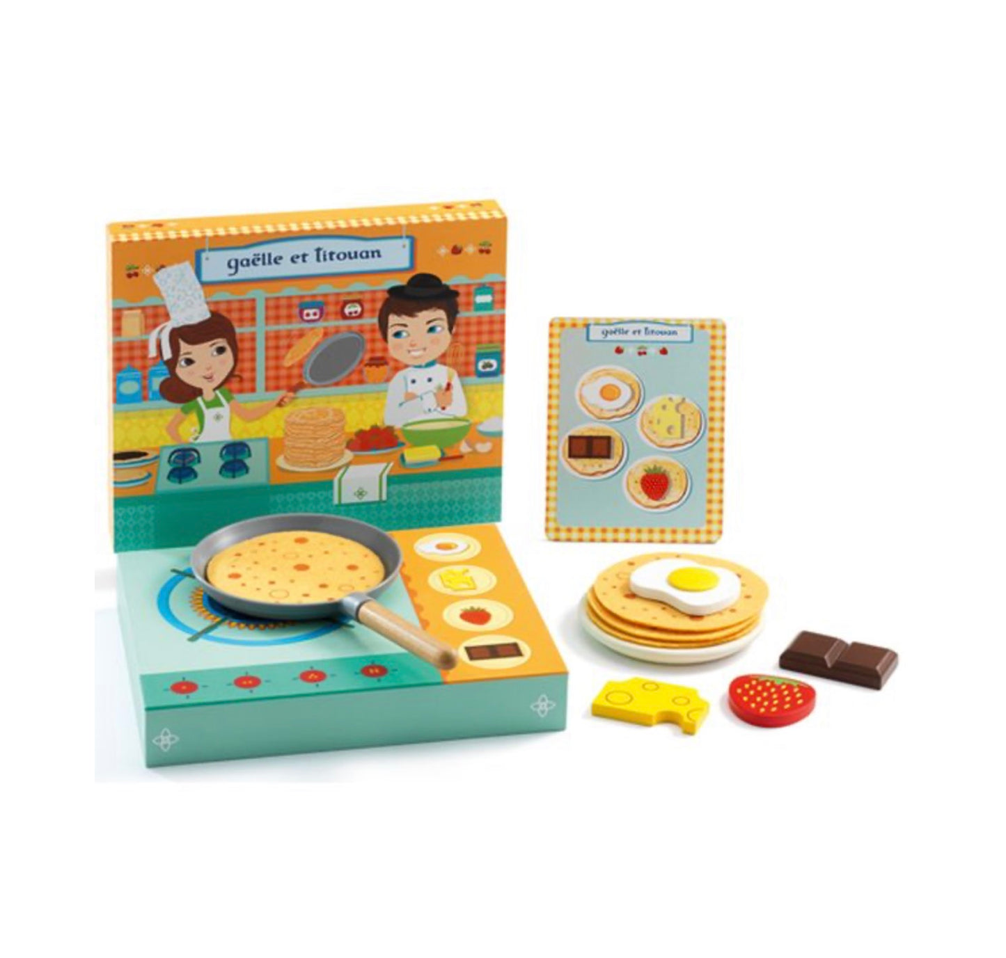 Gaelle et Titouan / Pancakes by Djeco