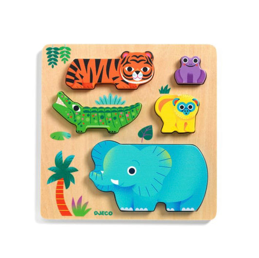 Wooden Puzzle / WoodyWild by Djeco