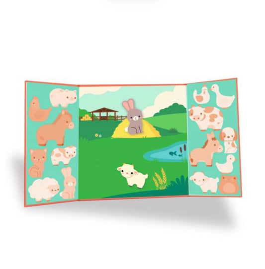 Stickers / Farm animals By Djeco