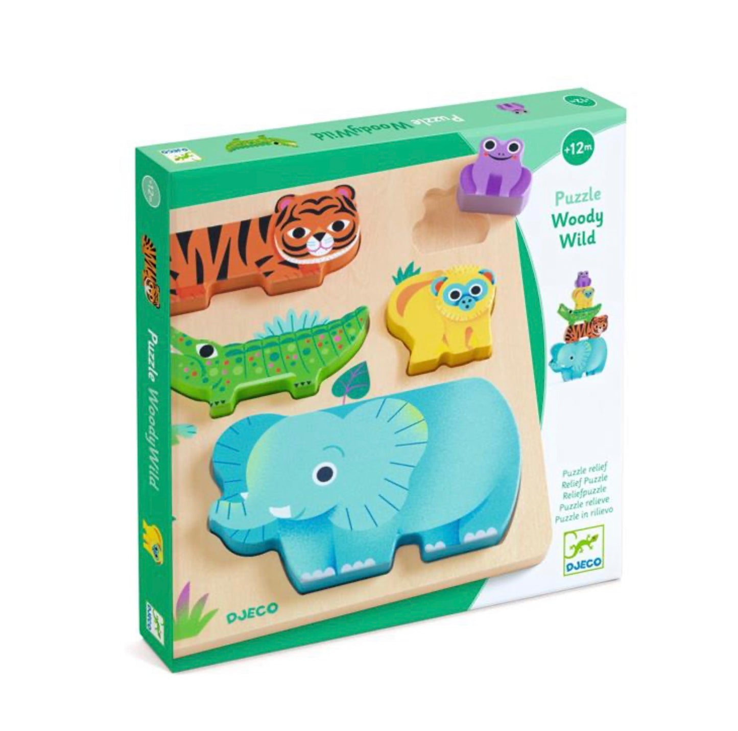 Wooden Puzzle / WoodyWild by Djeco