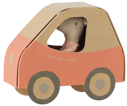 Driver Mouse, Little Sister by Maileg