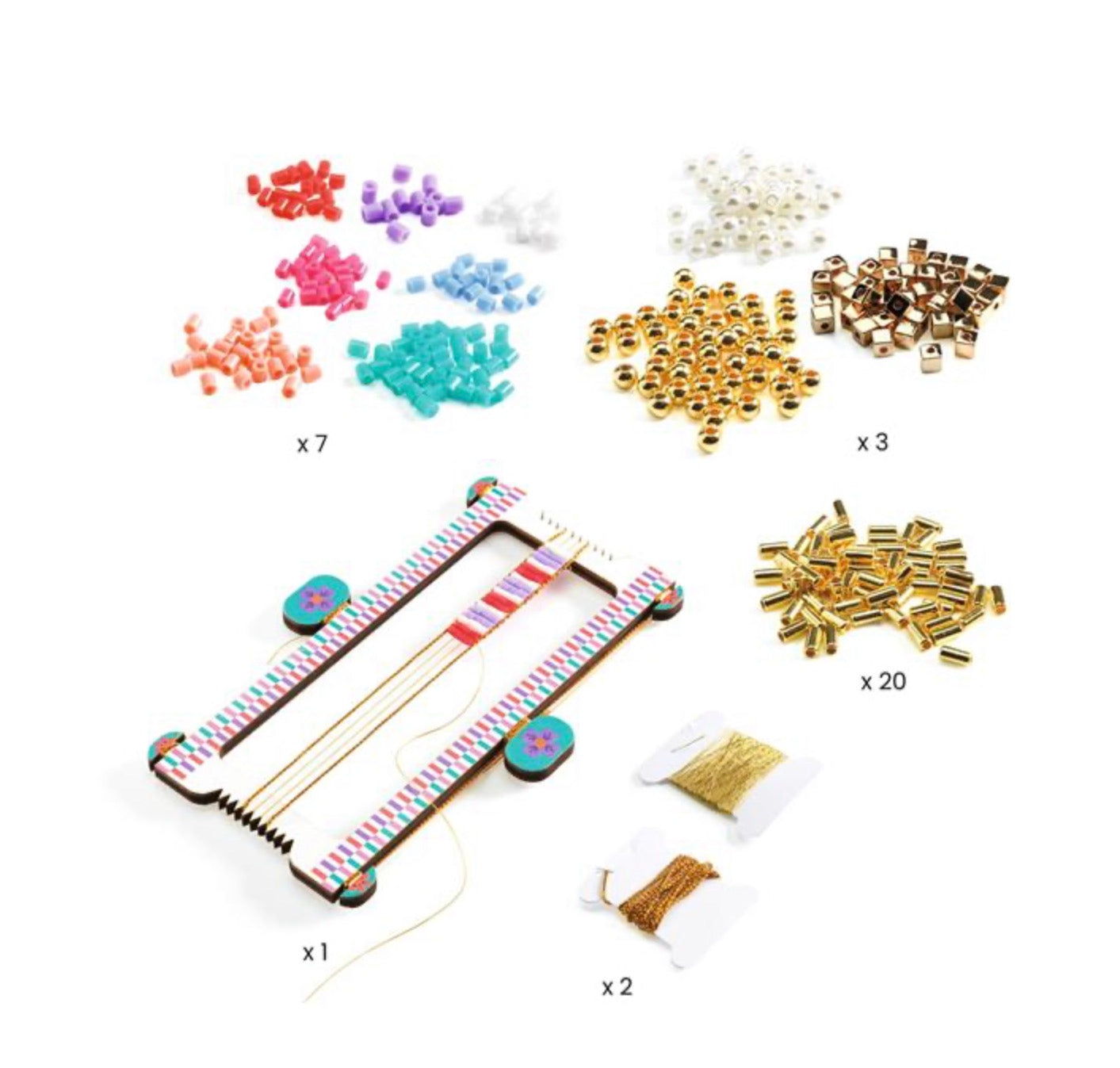 Beads / Loom and Large beads by Djeco
