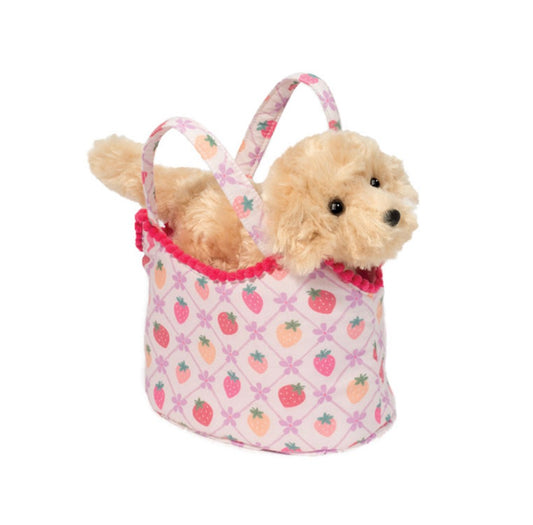 Berry Sweet Sassy Pet Sak w/ Golden Retriever by Douglas