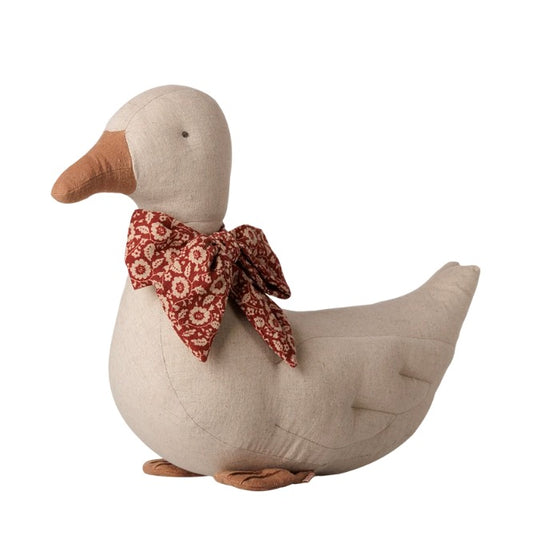Duck with bow - Sand by Maileg