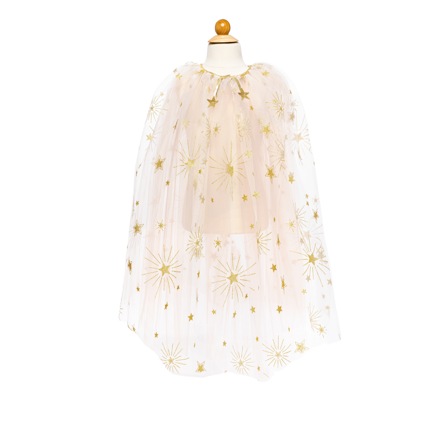 Glam Party Gold Cape 4-6 Y by Great Pretenders