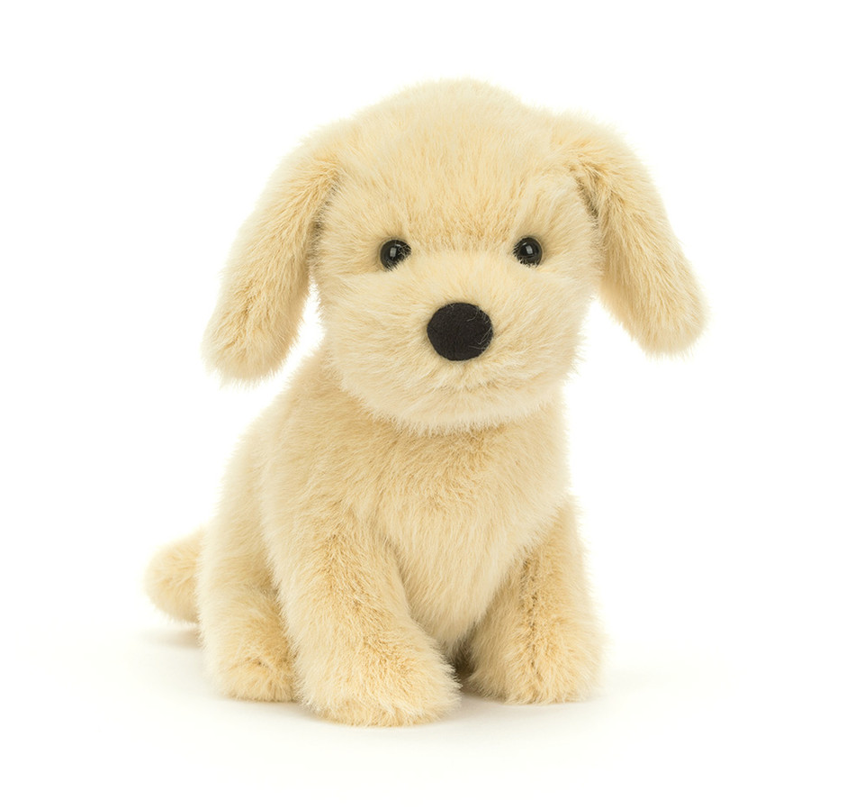 Golden Puppy by Jellycat