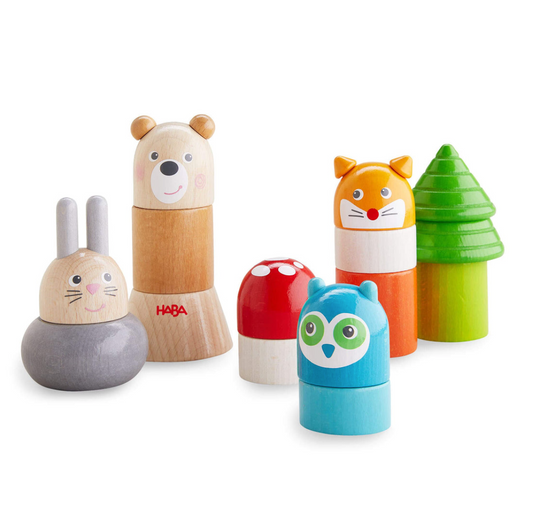 HABA Forest Animals Wooden Stacking Toy