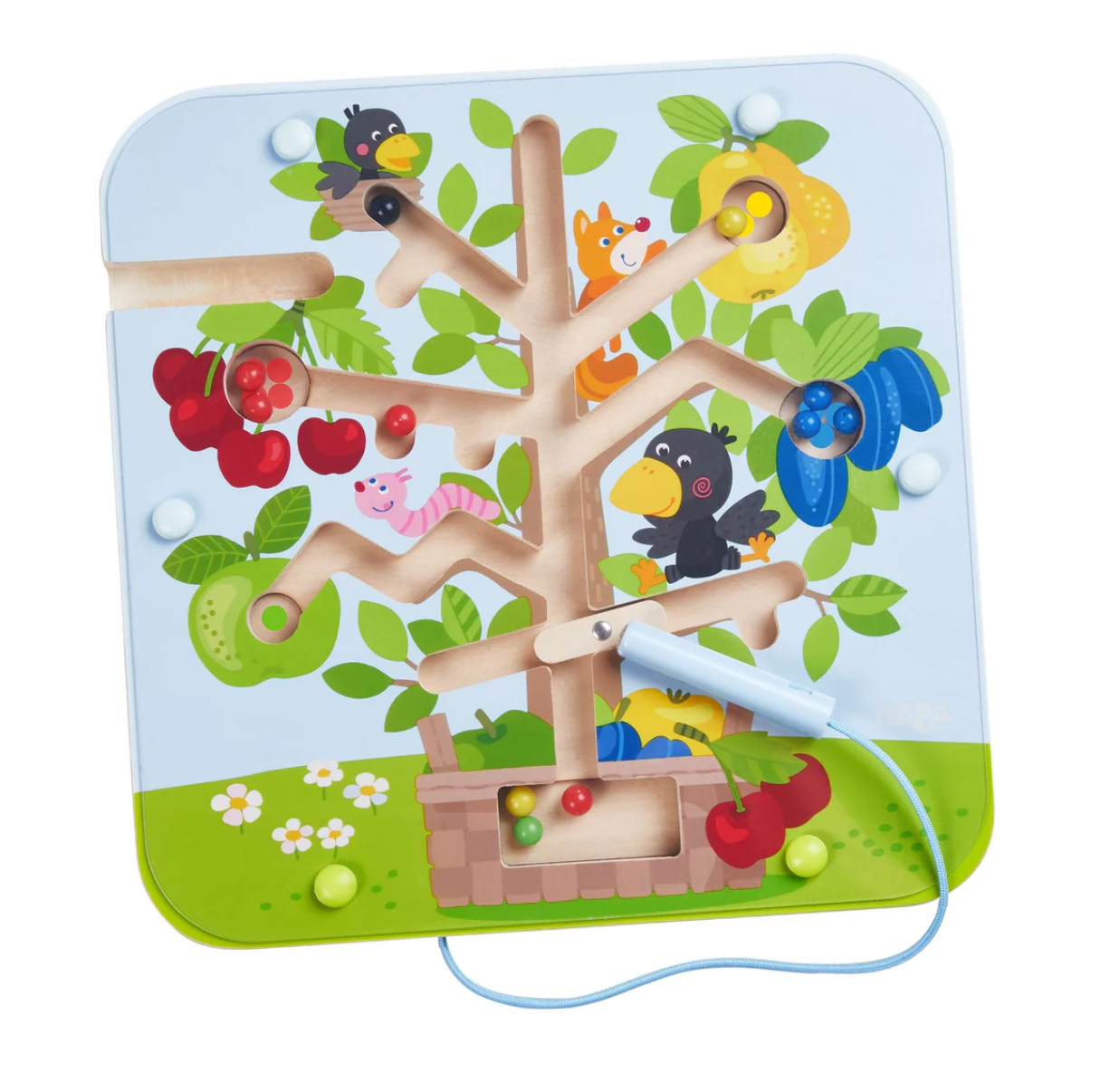 HABA Orchard Maze Magnetic Sorting Game