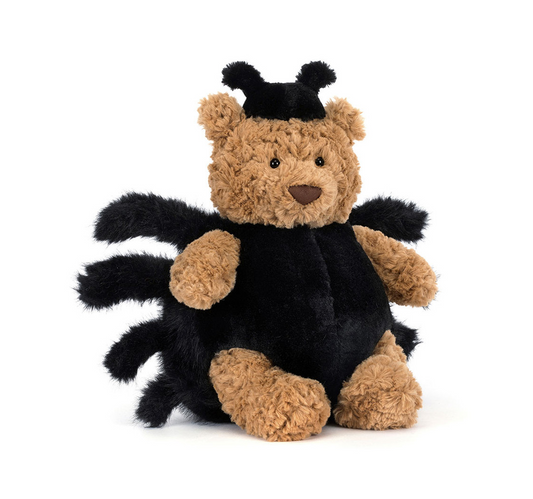Halloween Bartholomew Bear 'Spider' by Jellycat