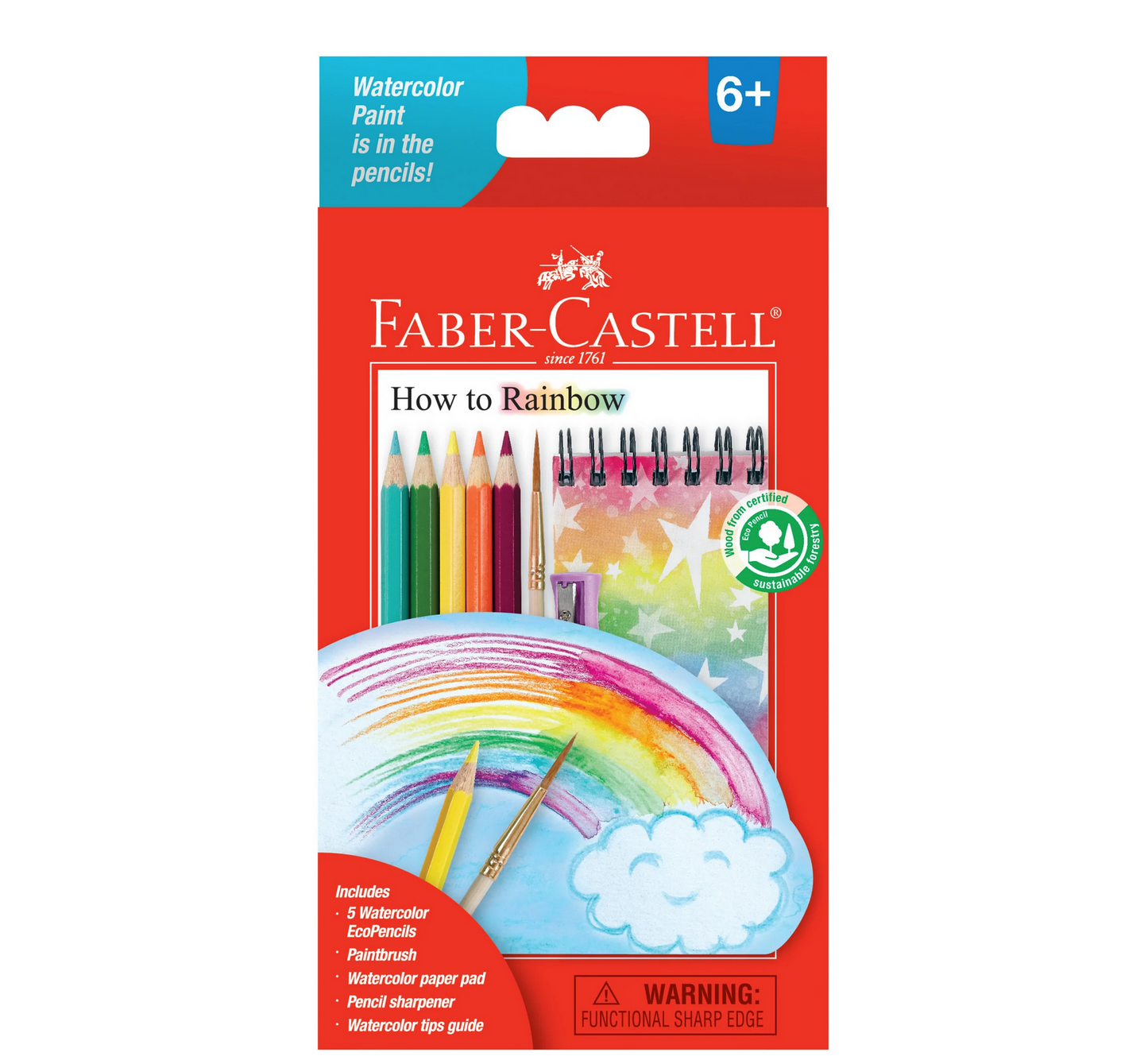 How To RainbowWatercolor Pencils Starter Set by Faber-Castell