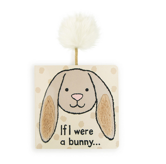 If I Were A Bunny Board Book - Beige by Jellycat