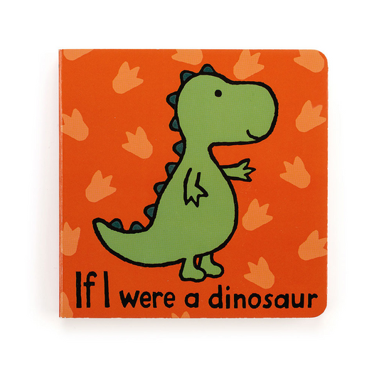 If I Were A Dinosaur Board Book by Jellycat