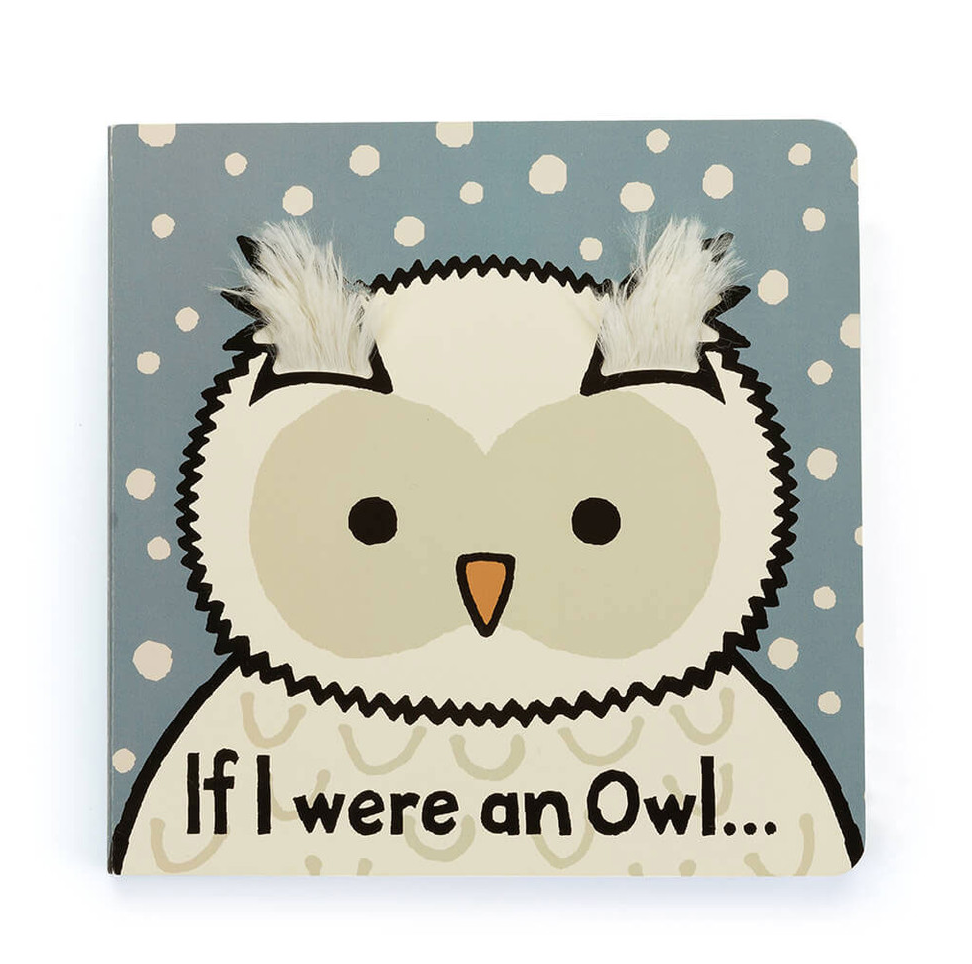 If I Were an Owl Board Book by Jellycat