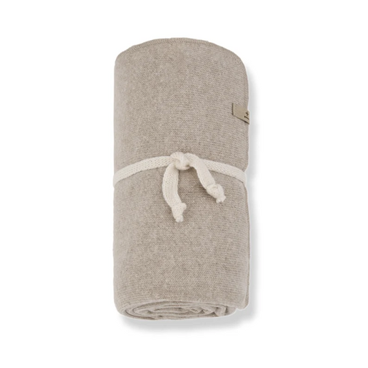 1+ In The Family Bobigny Blanket  Beige