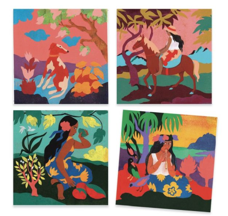 Inspired by  Polynesia (Gauguin) by Djeco