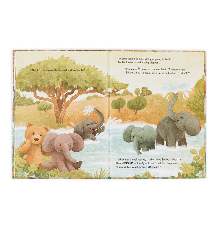 It's a Big World Bartholomew Book by Jellycat