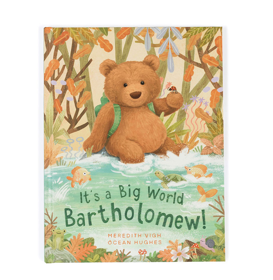 It's a Big World Bartholomew Book by Jellycat