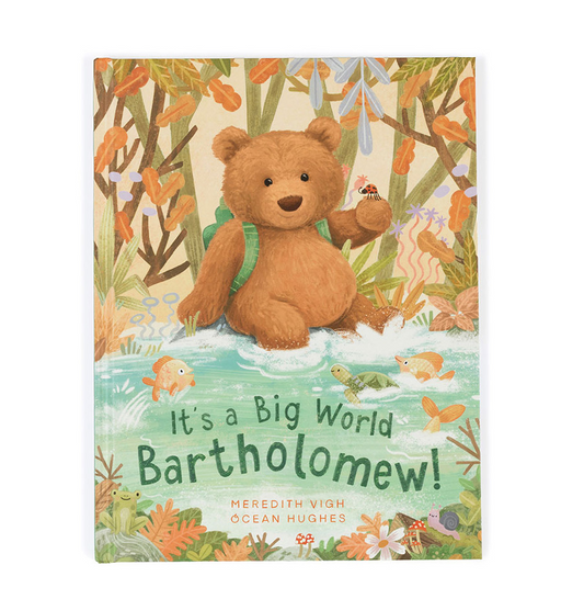 It's a Big World Bartholomew Book by Jellycat