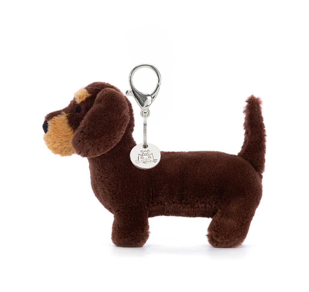 Jellycat Otto Sausage Dog Bag Charm