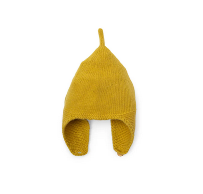 KIRAN Retro-Style Bonnet in Wool Knit by Moulin Roty