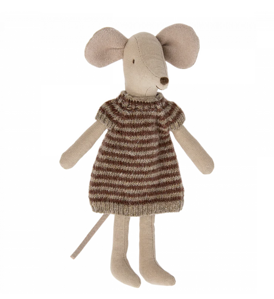 Maileg  Knitted Dress, Mum Mouse